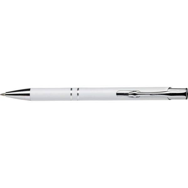 Stylo bille blanc personnalisable avec logo – réf. V1217-02