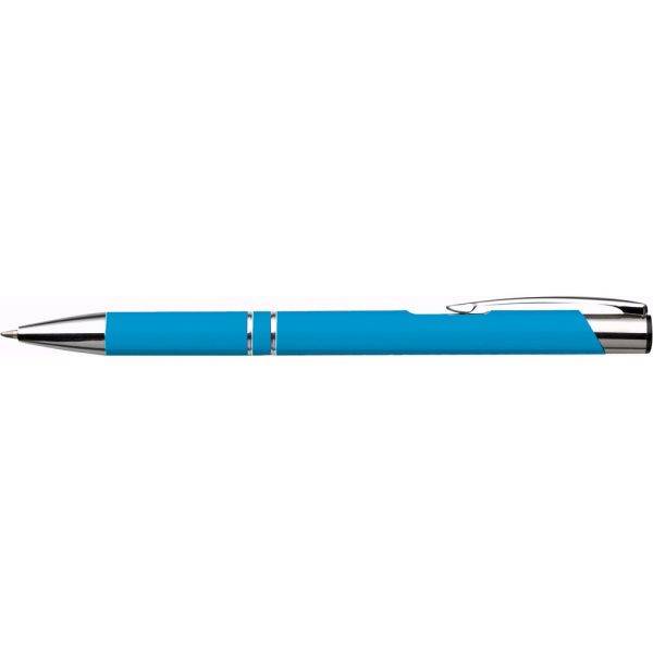 Stylo bille bleu clair personnalisable avec logo – réf. V1217-23