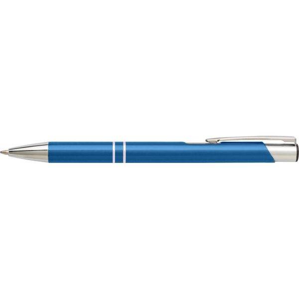 Stylo bille bleu marine personnalisable avec logo – réf. V1752-04