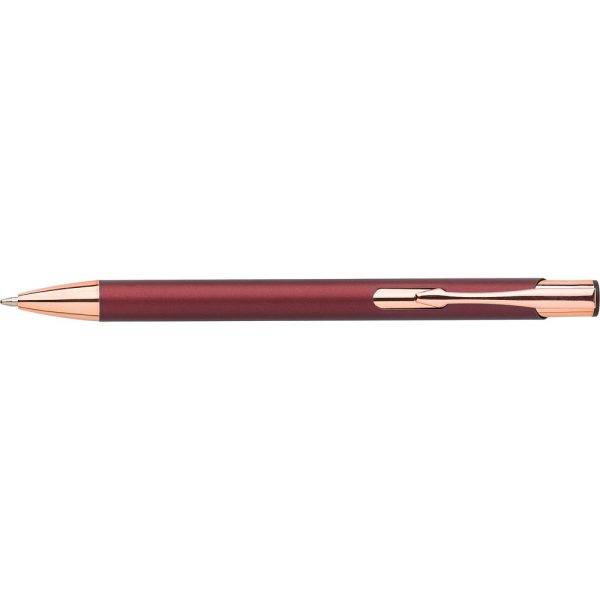 Stylo bille bordeaux personnalisable avec logo