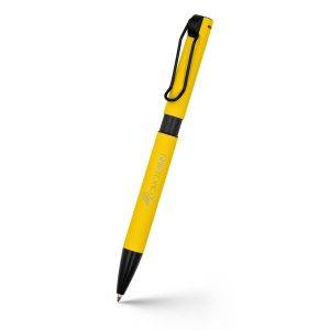 Stylo bille corp coloré et clip "lasseau" | Amara personnalisable – réf. V1423-08