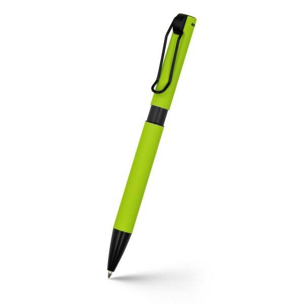 Stylo bille corp coloré et clip "lasseau" | Amara personnalisable – réf. V1423-10