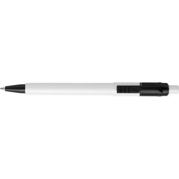 Stylo bille en ABS Baron noir personnalisable avec logo