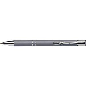 Stylo bille en aluminium recyclé graphite personnalisable avec logo