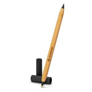 Stylo bille en bambou 2 en 1, crayon "infini" Mikayla personnalisable