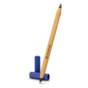 Stylo bille en bambou 2 en 1, crayon "infini" Mikayla personnalisable – réf. V2244-11