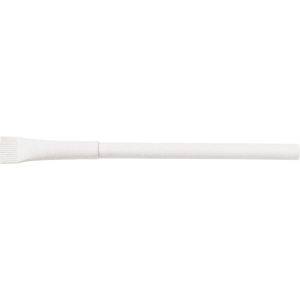 Stylo bille en carton recyclé blanc personnalisable avec logo