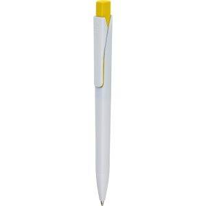 Stylo bille jaune personnalisable avec logo – réf. VB293-08