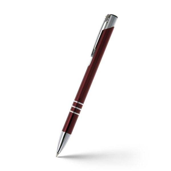 Stylo bille | Jones bordeaux personnalisable avec logo