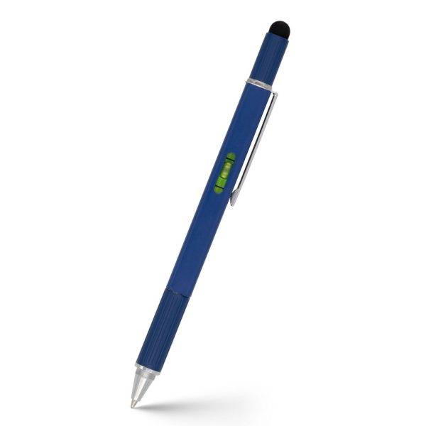 Stylo-bille multifonction Guilbert bleu marine personnalisable