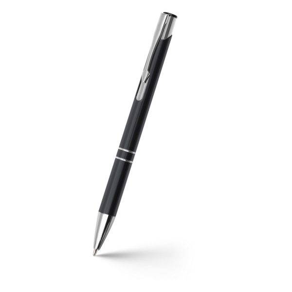 Stylo bille | Nathaniel noir personnalisable avec logo