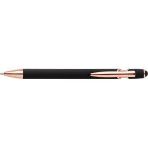 Stylo bille noir personnalisable avec logo – réf. V1188-03