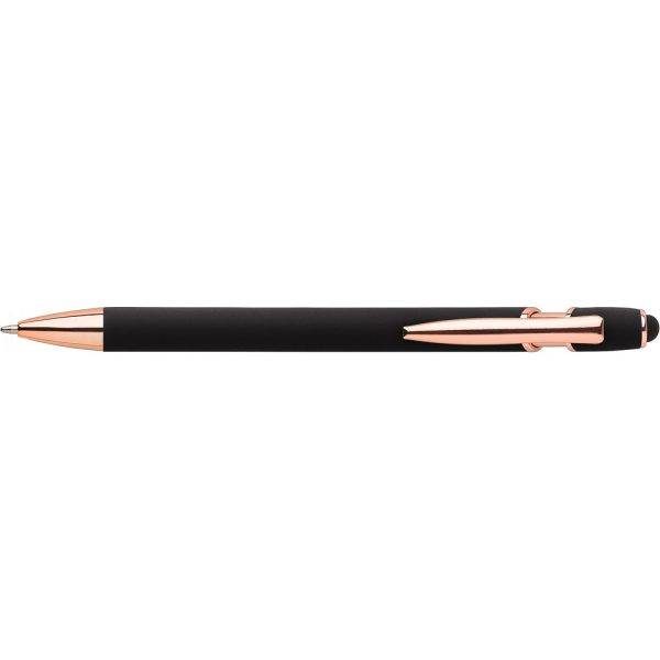 Stylo bille noir personnalisable avec logo – réf. V1188-03