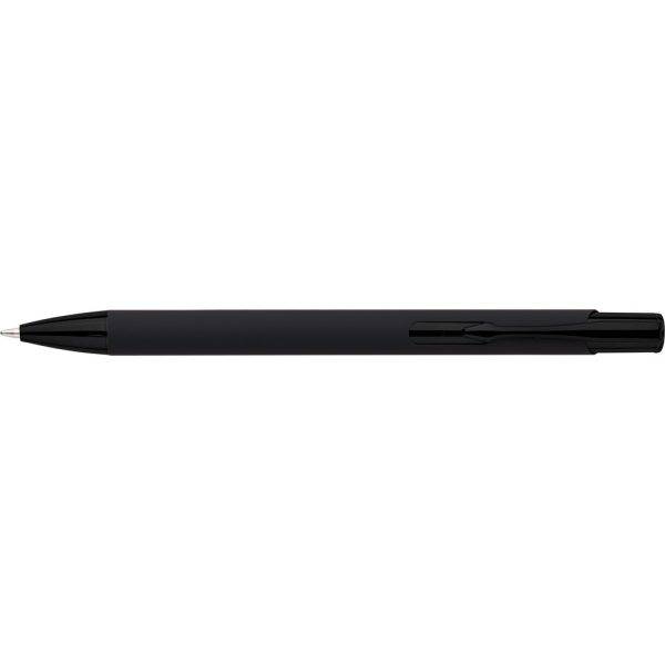 Stylo bille noir personnalisable avec logo – réf. VB130-03