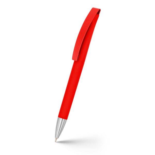 Stylo-bille Noxaro rouge personnalisable avec logo