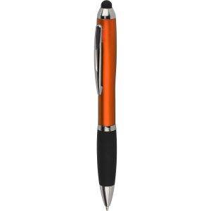 Stylo bille orange personnalisable avec logo – réf. VB283-07