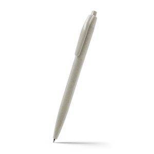 Stylo bille paille de blé | Joan neutre personnalisable avec logo