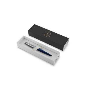 Stylo bille Parker Jotter Core bleu personnalisable avec logo