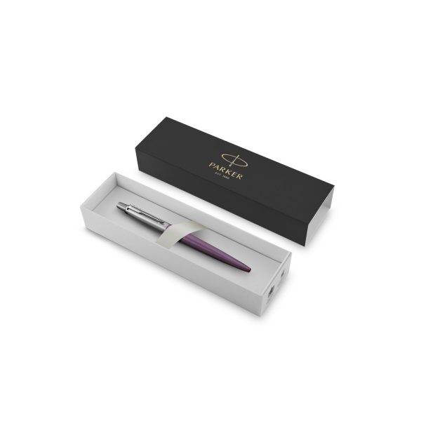 Stylo bille Parker Jotter Core fuchsia personnalisable avec logo