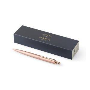 Stylo bille Parker Jotter XL chrome rose personnalisable avec logo