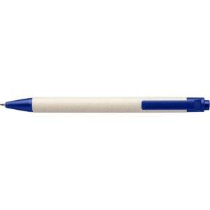 Stylo bille provenant d'un carton de lait bleu clair personnalisable