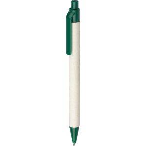 Stylo bille provenant d'un carton de lait vert personnalisable