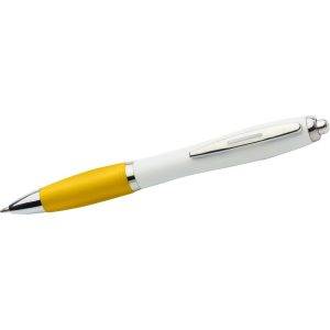 Stylo bille RABS jaune personnalisable avec logo – réf. V1192-08