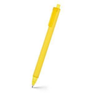 Stylo bille RABS | Saly jaune personnalisable avec logo