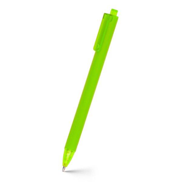 Stylo bille RABS | Saly vert claire personnalisable avec logo