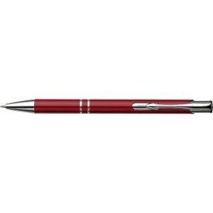 Stylo bille rouge personnalisable avec logo – réf. V1217-05