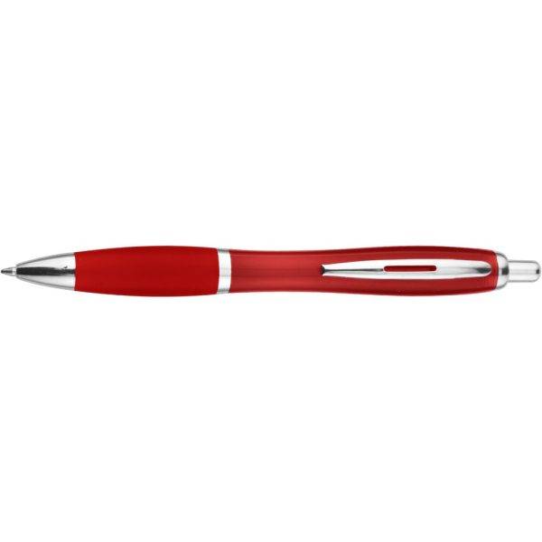 Stylo bille rouge personnalisable avec logo