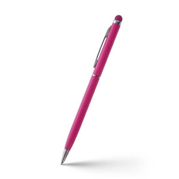 Stylo bille, stylet tactile | Dennis rose personnalisable avec logo
