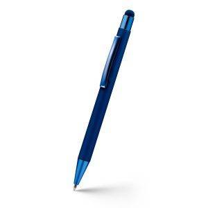 Stylo bille, stylet tactile | Ida bleu marine personnalisable