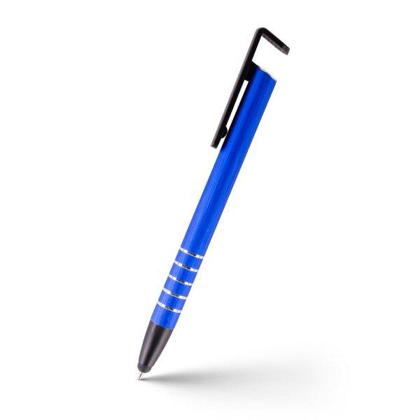 Stylo bille, stylet tactile, support de téléphone personnalisable – réf. V1816-04