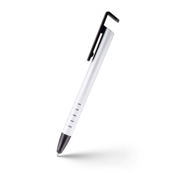 Stylo bille, stylet tactile, support de téléphone personnalisable – réf. V1816-32