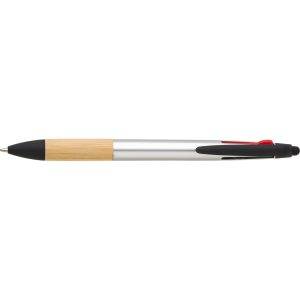 Stylo bille, stylo tactile argent personnalisable avec logo – réf. V1189-32