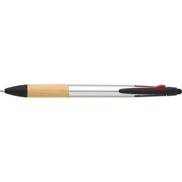 Stylo bille, stylo tactile argent personnalisable avec logo – réf. V1189-32