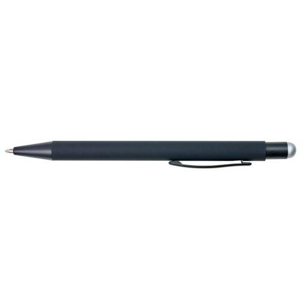 Stylo bille, stylo tactile argent personnalisable avec logo