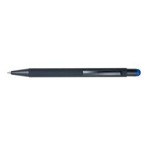 Stylo bille, stylo tactile bleu marine personnalisable avec logo