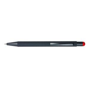 Stylo bille, stylo tactile rouge personnalisable avec logo