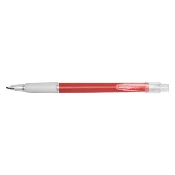 Stylo bille | Trevor rouge personnalisable avec logo
