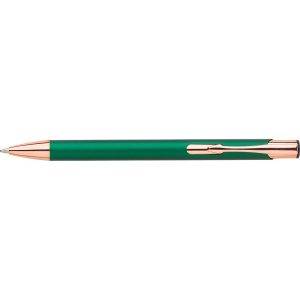 Stylo bille vert personnalisable avec logo – réf. V1187-06