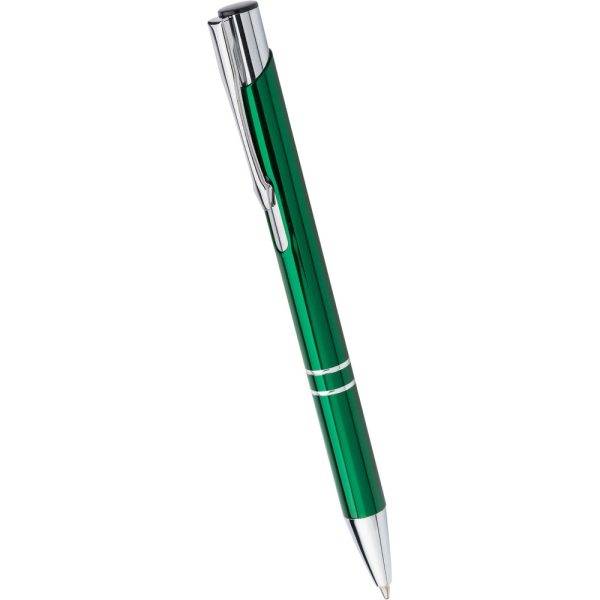 Stylo bille vert personnalisable avec logo – réf. V1752-06