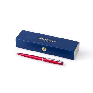 Stylo bille Waterman Graduate rouge personnalisable avec logo
