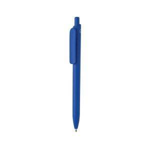 Stylo en ABS recyclé certifié GRS Bolt bleu personnalisable avec logo