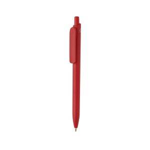 Stylo en ABS recyclé certifié GRS Bolt rouge personnalisable avec logo