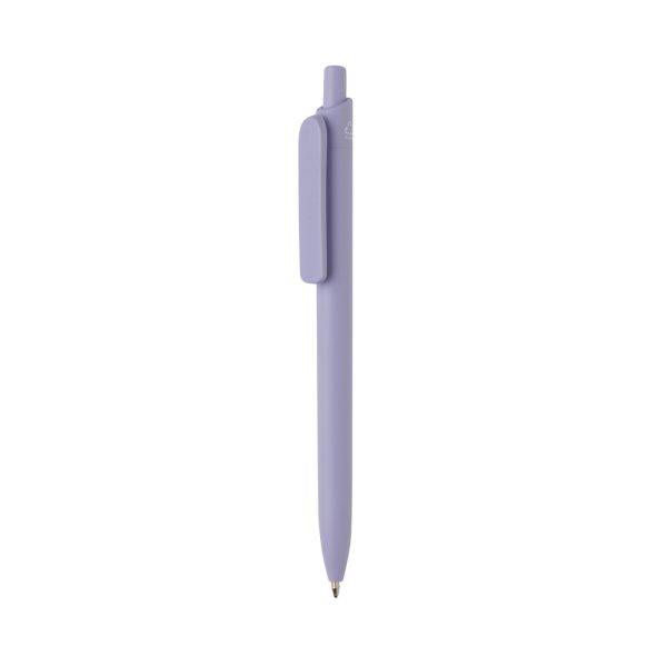 Stylo en ABS recyclé certifié GRS Bolt violet personnalisable