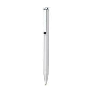 Stylo en aluminium recyclé certifié RCS Xavi argent personnalisable