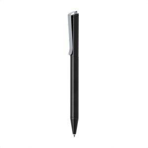Stylo en aluminium recyclé certifié RCS Xavi noir personnalisable