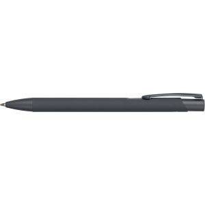 Stylo en aluminium recyclé gris personnalisable avec logo